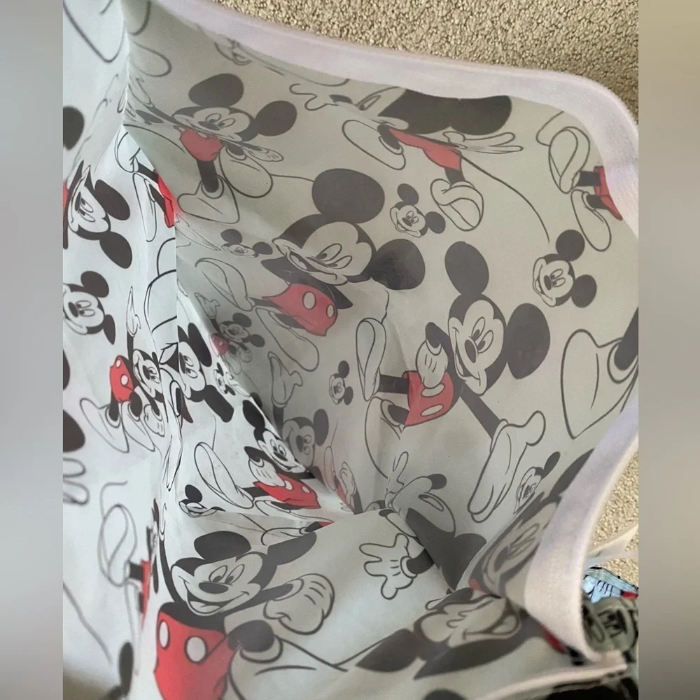 Disney Baby Reusable Wet Bag Waterproof for Swimsuits, Clothing Mickey Mouse